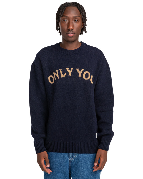 Element Smokey Bear X Element Oy Jacquard - Crew Neck Sweater For Men