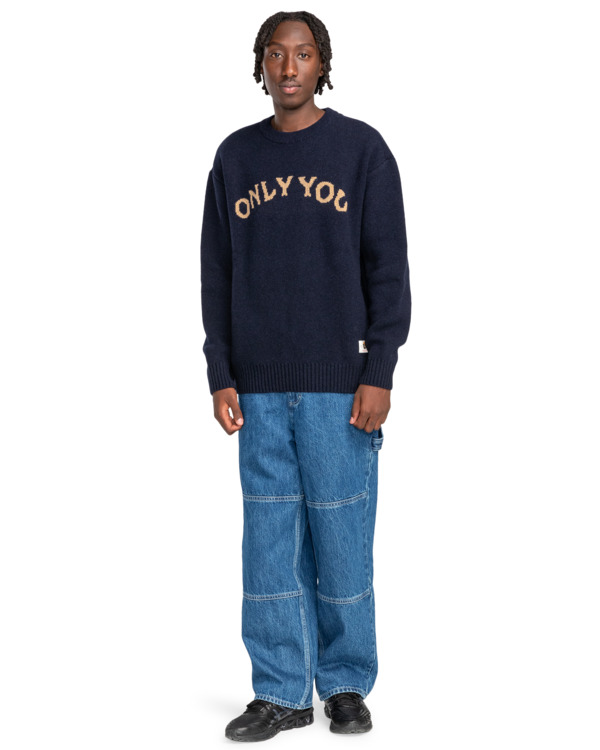 Element Smokey Bear X Element Oy Jacquard - Crew Neck Sweater For Men