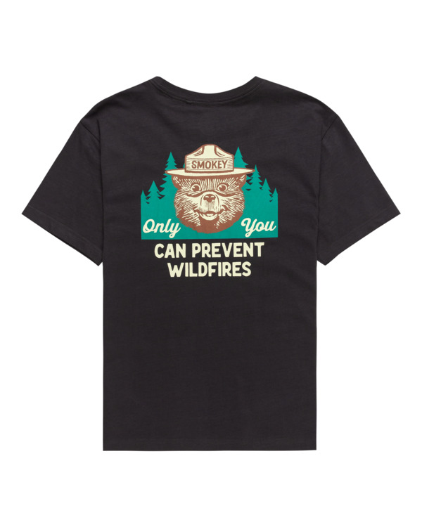 element Smokey Bear x Element Wildfires - Short Sleeves T-shirt for Boys 8 - 16
