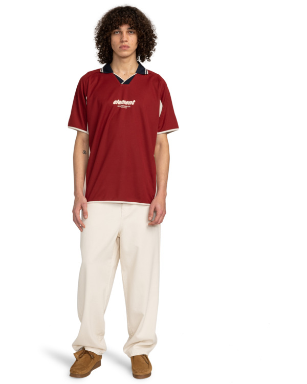 Element Soccer Game - Short Sleeves Polo T-Shirt For Men