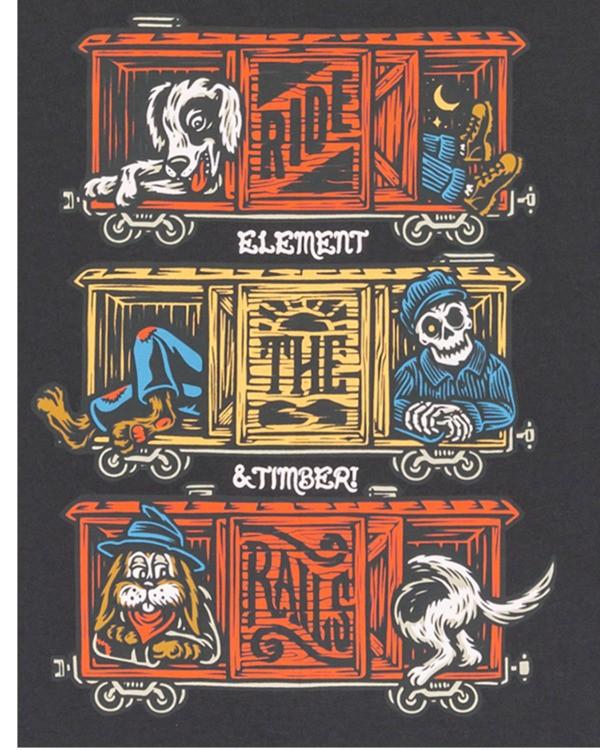 Element Timber Boxcar Y - Short Sleeve T-Shirt For Boys 8-16