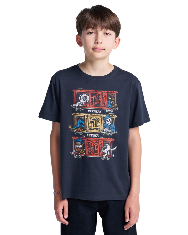 Element Timber Boxcar Y - Short Sleeve T-Shirt For Boys 8-16
