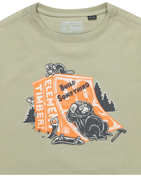 Element Timber Breaktime - Short Sleeves T-Shirt For Boys 8 - 16