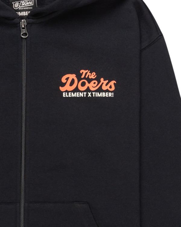 Element Timber Cross Cut - Full Zip Hoodie For Boys 8 - 16