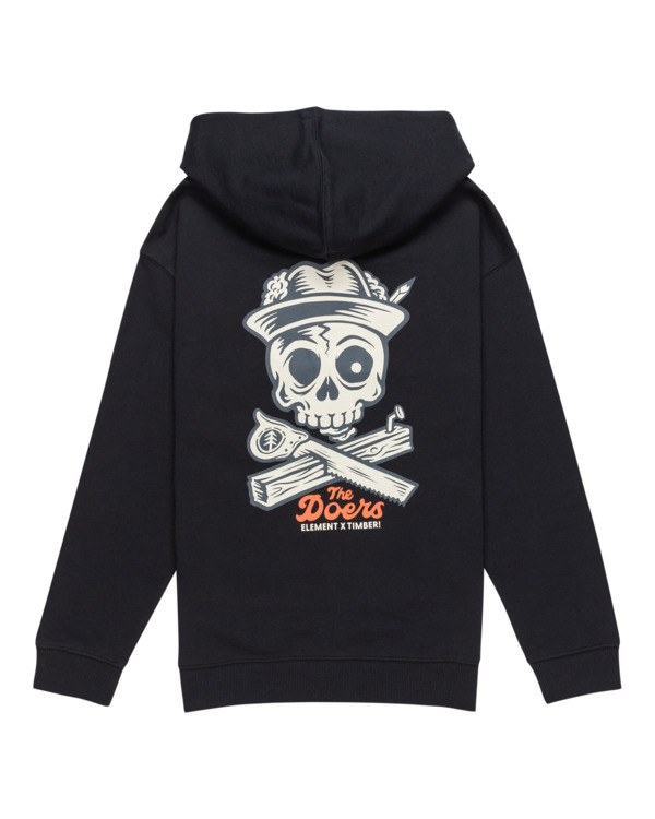 element Timber Cross Cut - Full Zip Hoodie for Boys 8 - 16