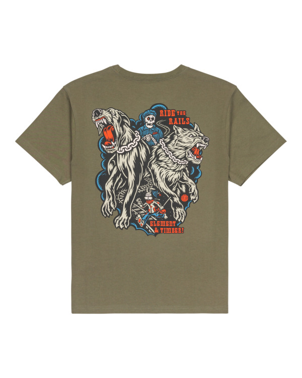 element Timber Guard Dogs Y - Short Sleeve T-Shirt for Boys 8-16