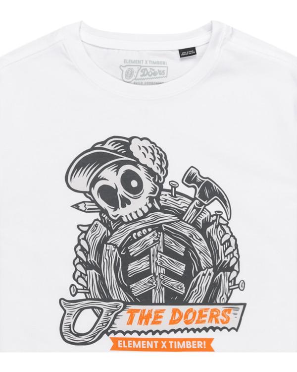 Element Timber Icon - Short Sleeves T-Shirt For Boys 8 - 16