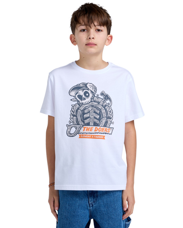 Element Timber Icon - Short Sleeves T-Shirt For Boys 8 - 16