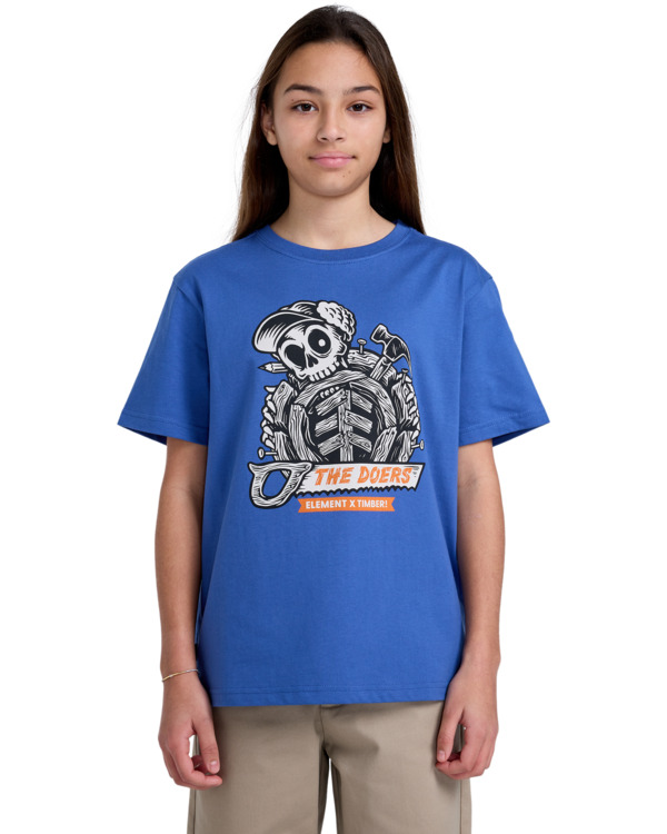 Element Timber Icon - Short Sleeves T-Shirt For Boys 8 - 16