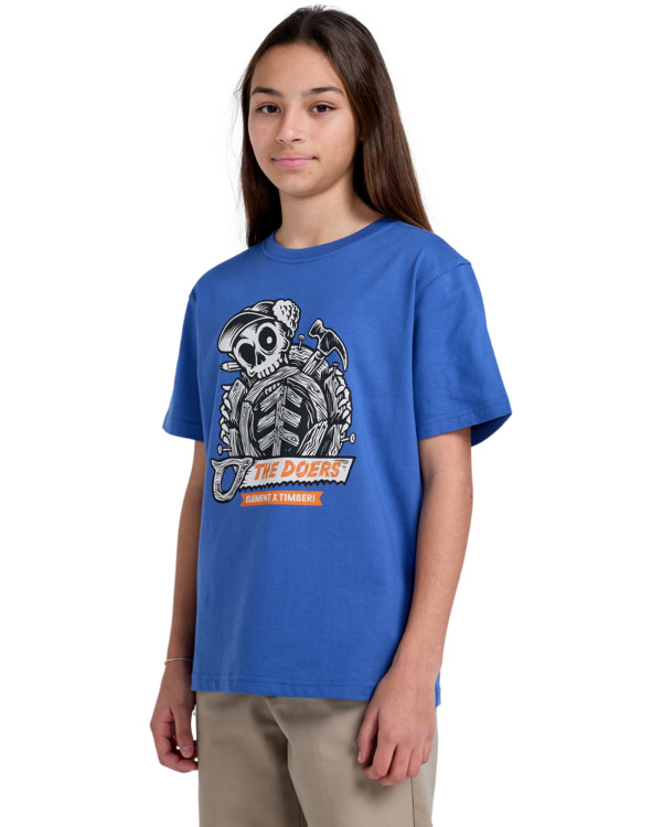 Element Timber Icon - Short Sleeves T-Shirt For Boys 8 - 16