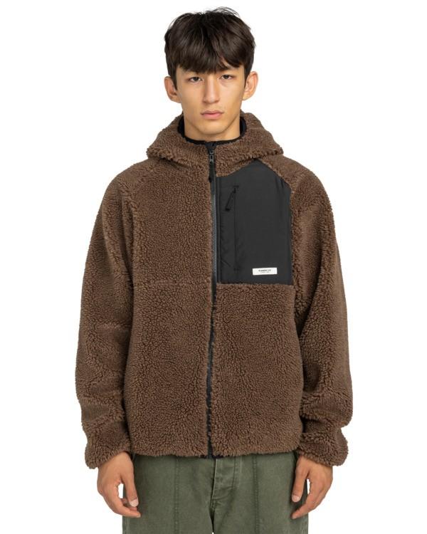 Element Wolfe Sherpa - Reversible Sherpa Hoodie For Men