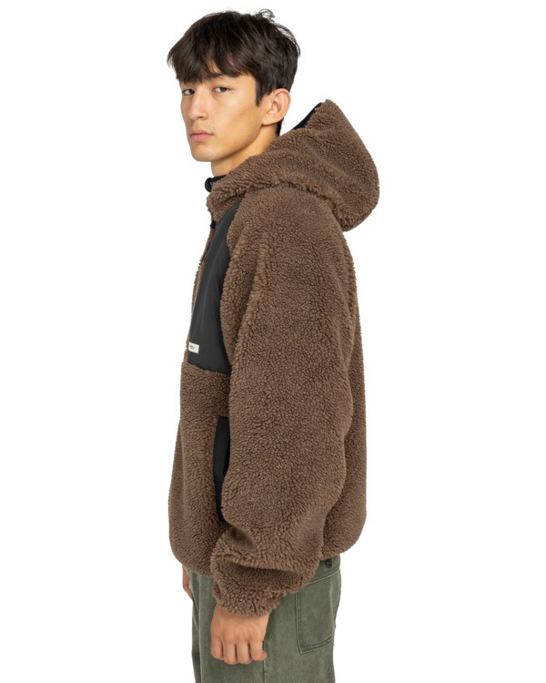 Element Wolfe Sherpa - Reversible Sherpa Hoodie For Men