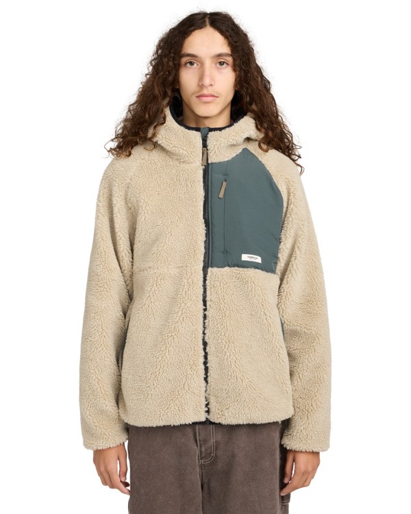 Element Wolfe Sherpa - Reversible Sherpa Hoodie For Men