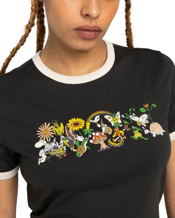 Element Yarnhill Ringer - Short Sleeves T-Shirt For Women