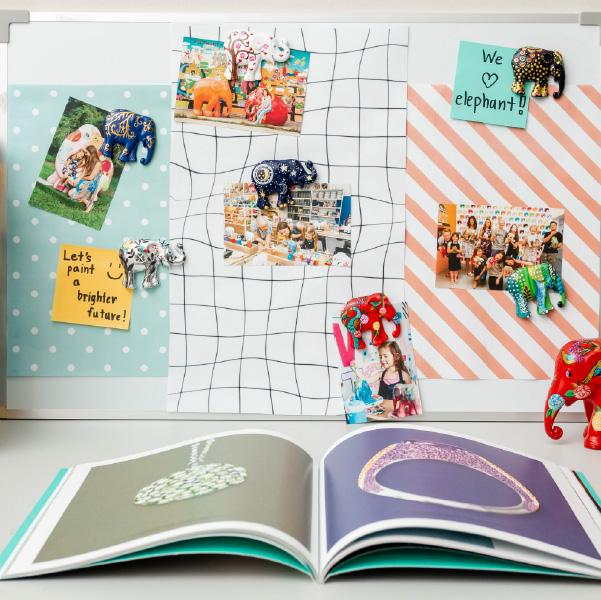 Elephant Parade 3D Magnets3D Magnet 7cm - Ellie Luxembourg