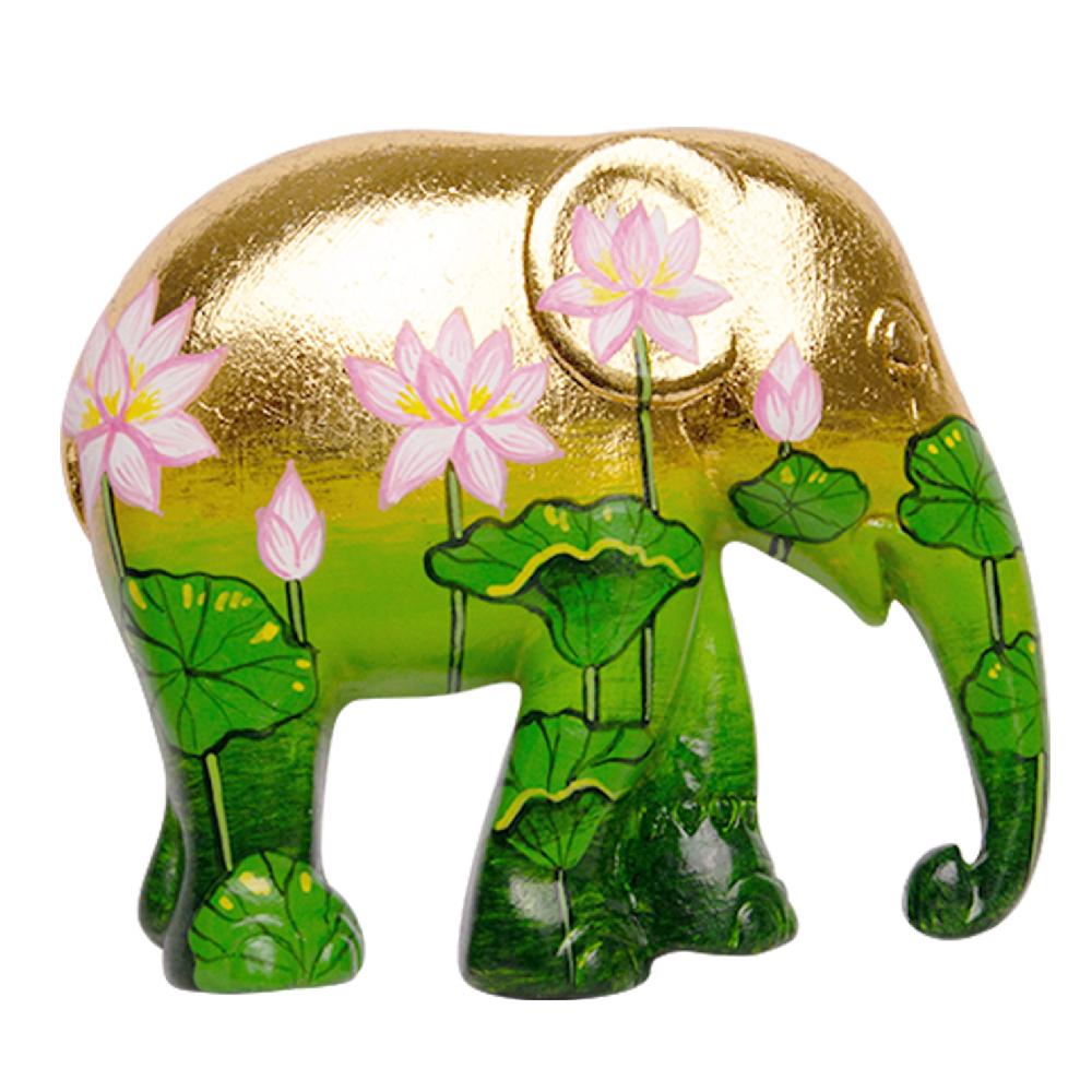 elephant parade 3D Magnets3D magnet 7cm - Golden Lotus