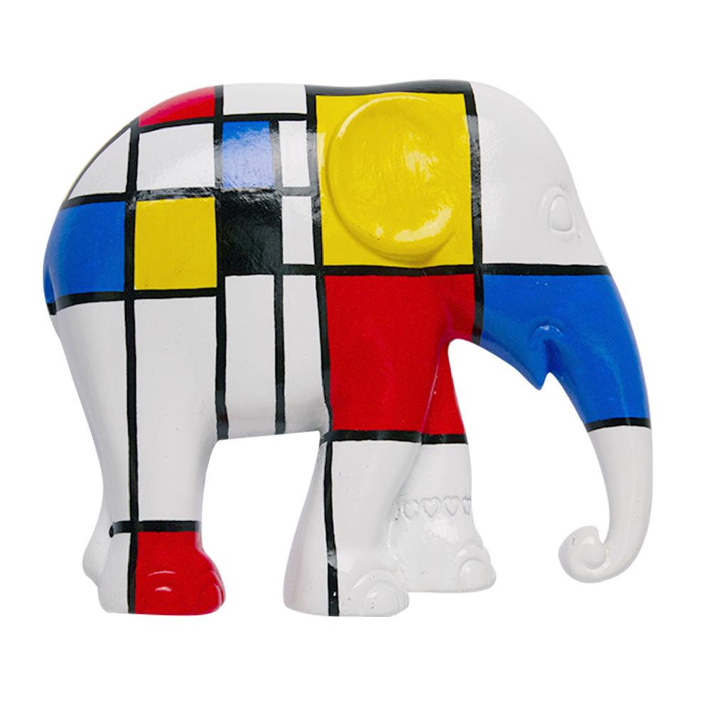 elephant parade 3D Magnets3D magnet 7cm - Hommage to Mondriaan