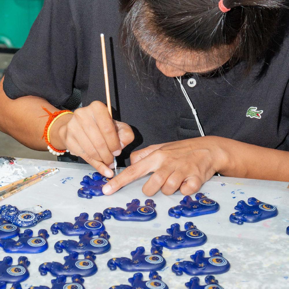 Elephant Parade 3D Magnets3D Magnet 7cm - Peace Love & Music