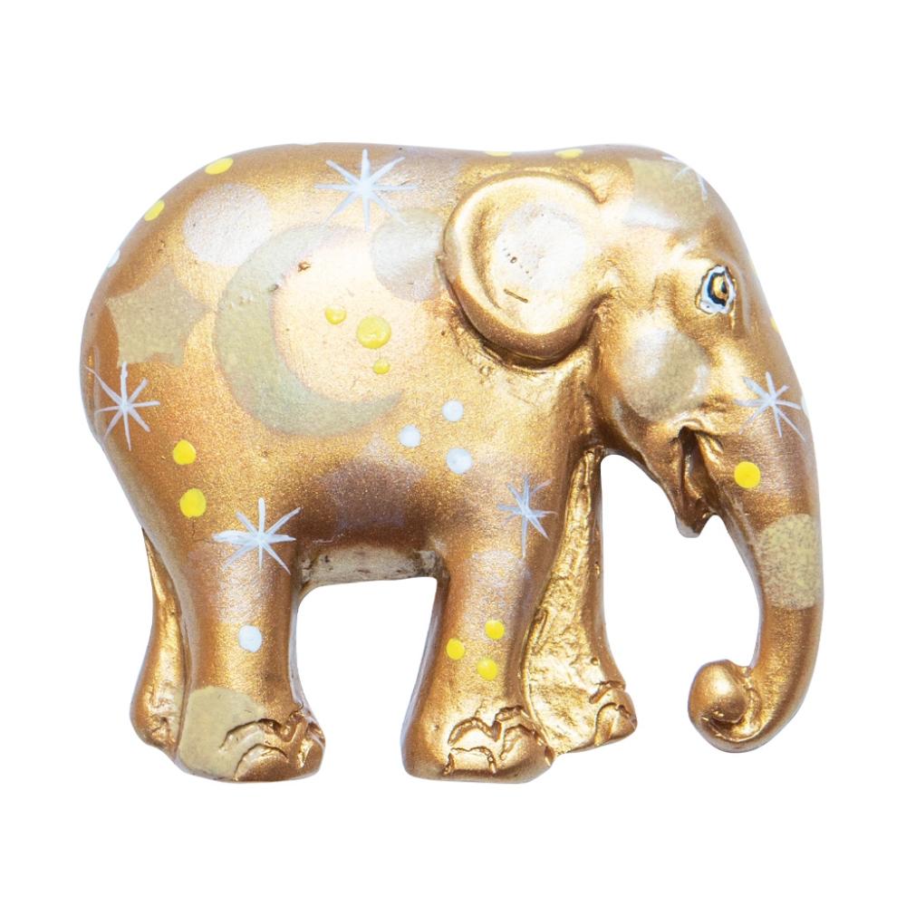 elephant parade 3D Magnets3D magnet 7cm - Sparkling Celebration Gold
