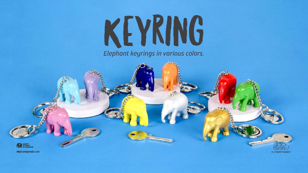 Elephant Parade AccessoriesKeyring Elephant Carolina