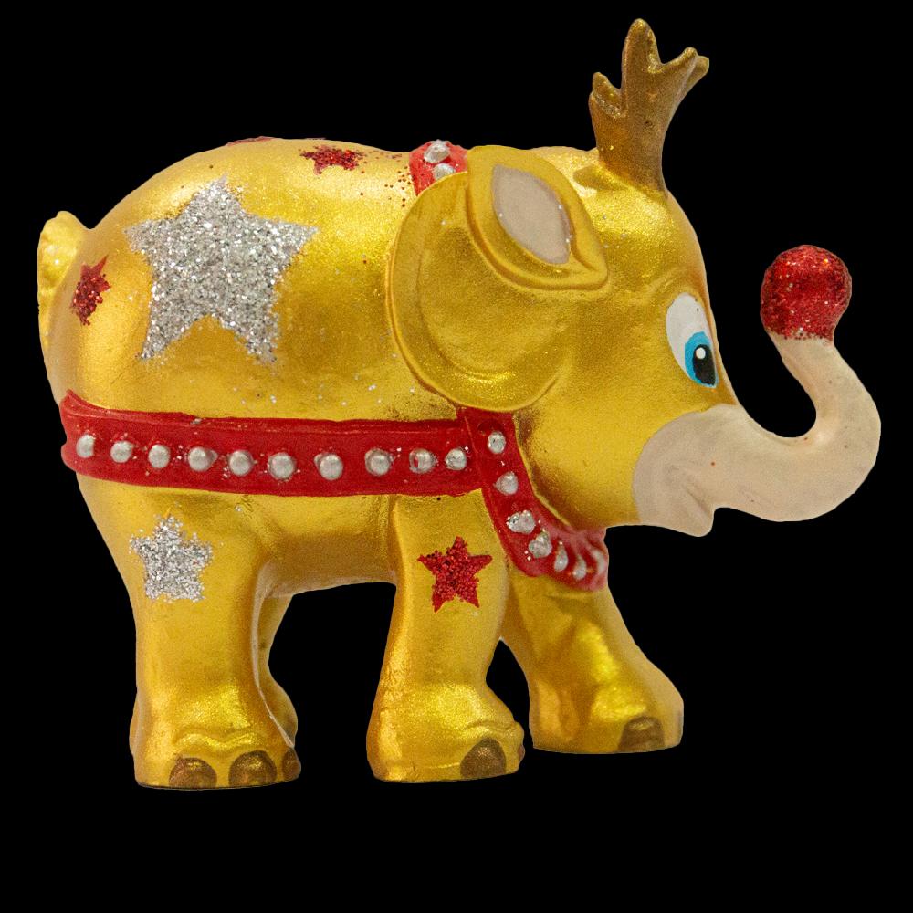 elephant parade ChristmasGlittering Rudolph Ornament
