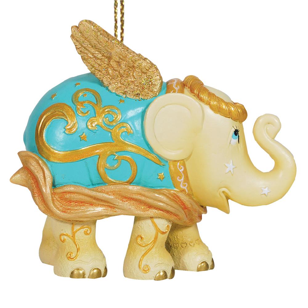 elephant parade ChristmasGolden Angel Ornament