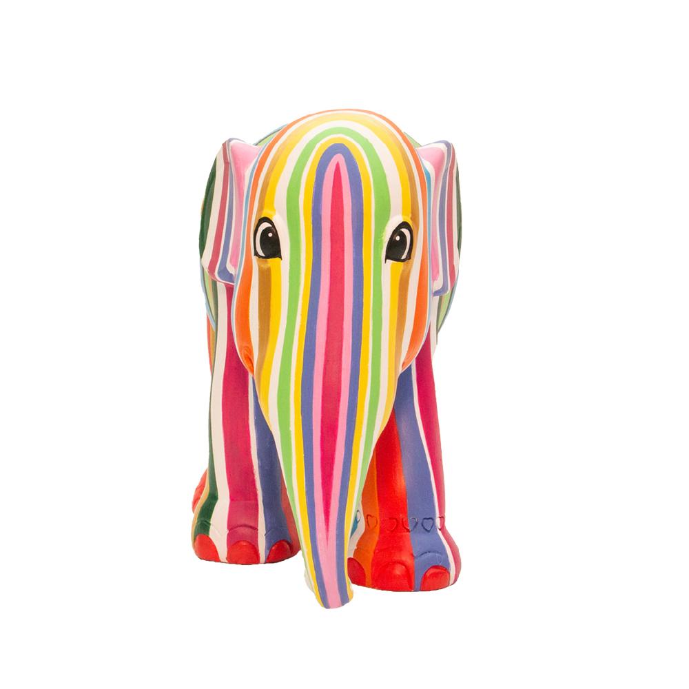 Elephant Parade Elephant StatueMs. Stripey
