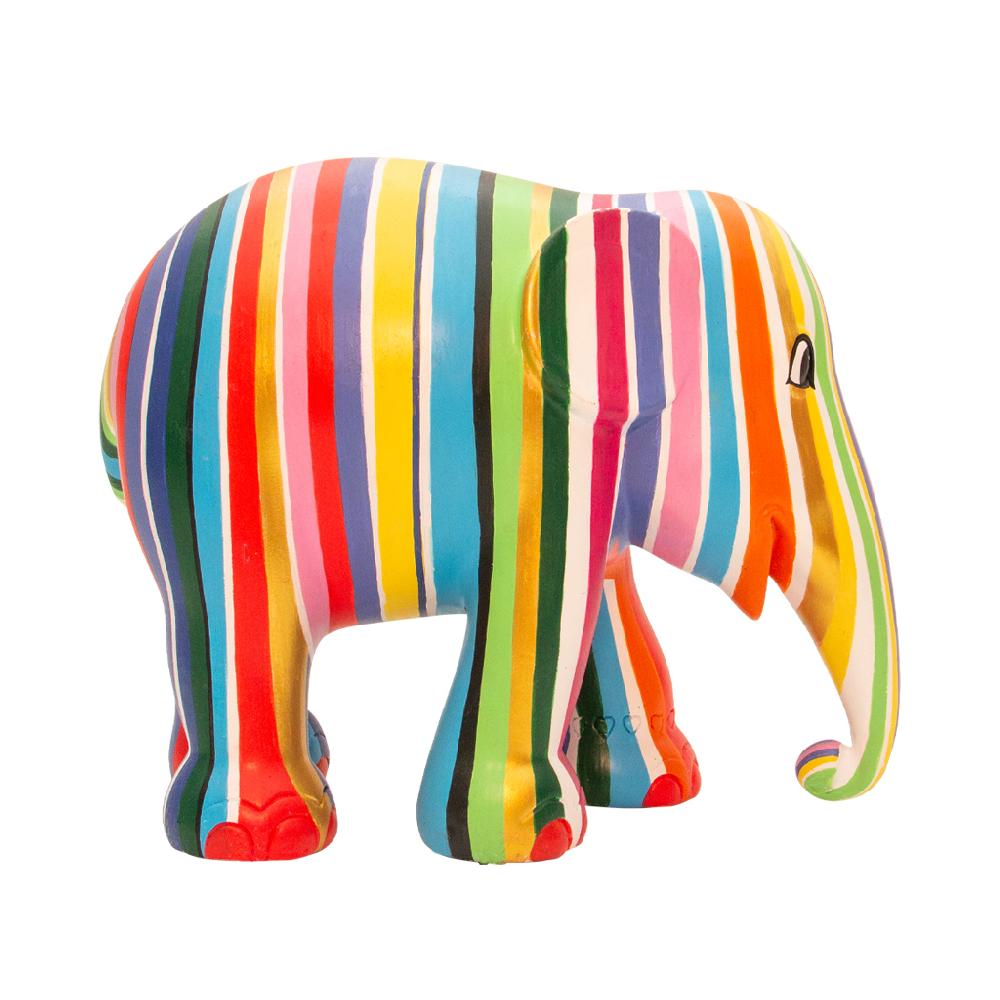 elephant parade Elephant StatueMs. Stripey