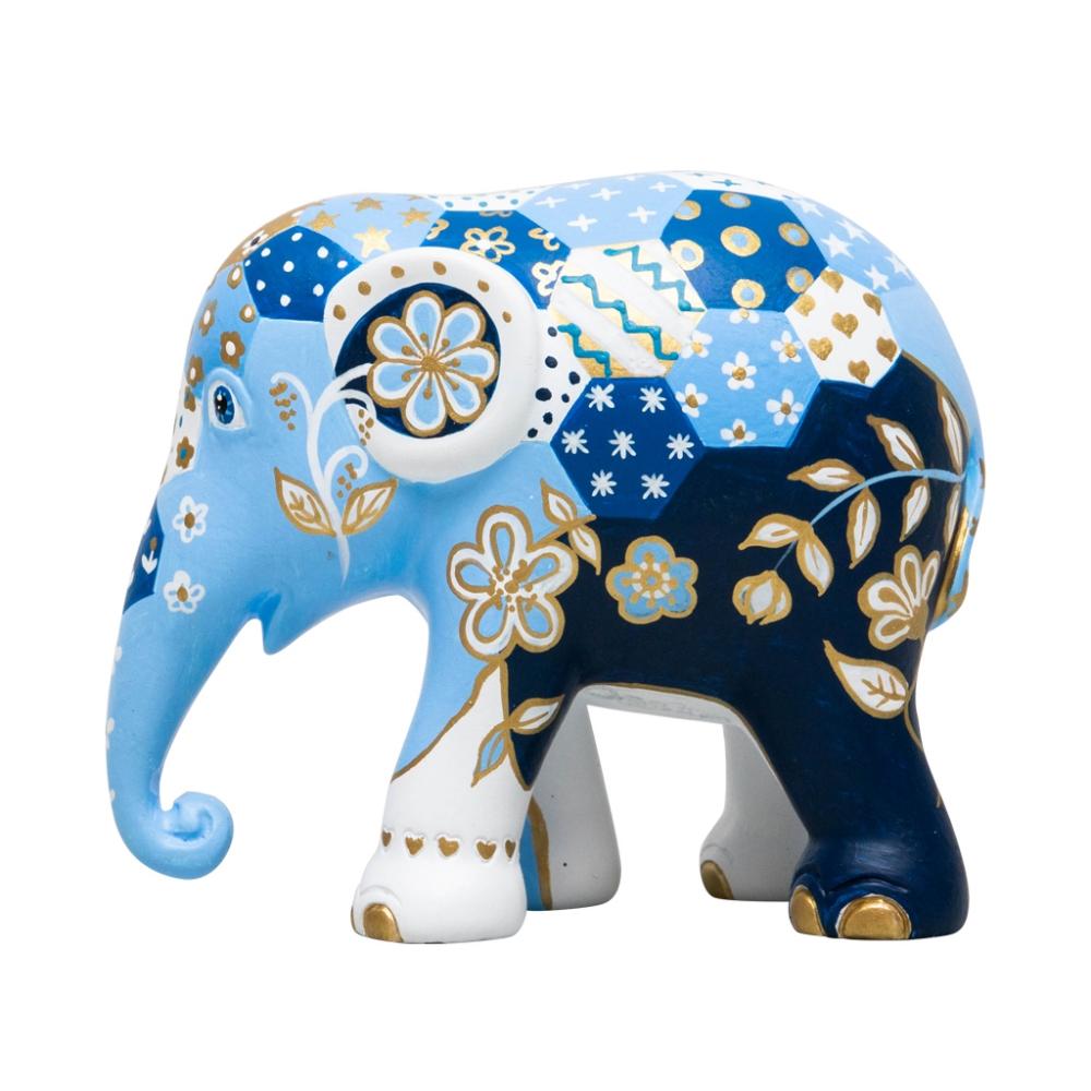 Elephant Parade Elephant StatuePatchie Indigo