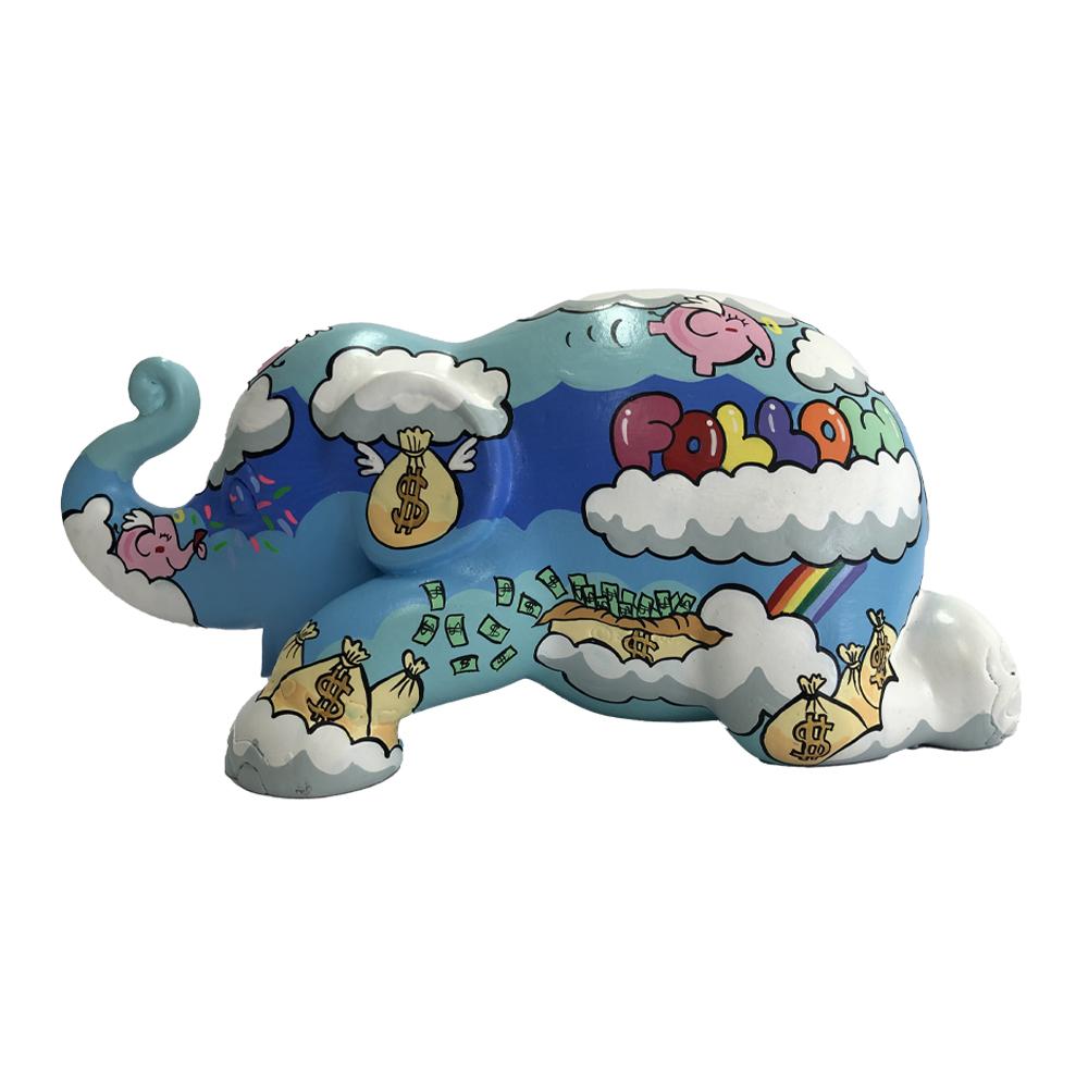 Elephant Parade EllybankRainbow Bank