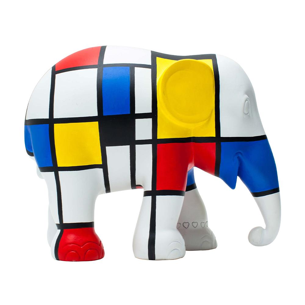 elephant parade Elephant StatueHommage to Mondriaan