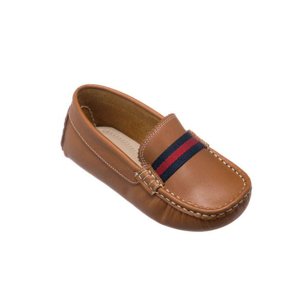 Elephantito Club Loafer Toddler Natural Brown Shoes