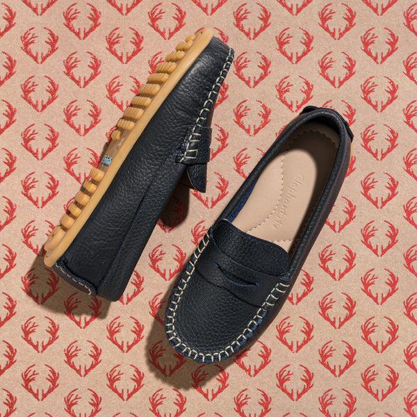 elephantito Alex Driver Blue Shoes