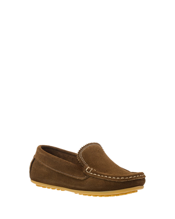 Elephantito Antton Driver Moc Suede Chestnut Shoes