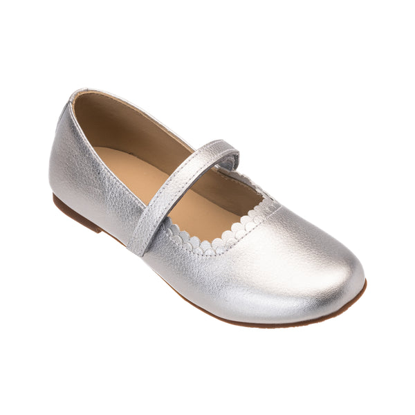 Elephantito Aria Flat Silver Shoes