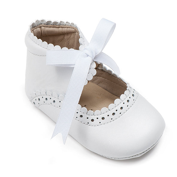 elephantito Baby Sabrina White Shoes
