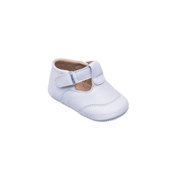 elephantito Baby T Strap Light Blue Shoes