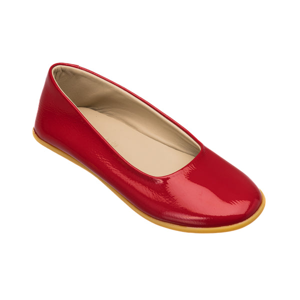Elephantito Bare Ballerina Red Shoes