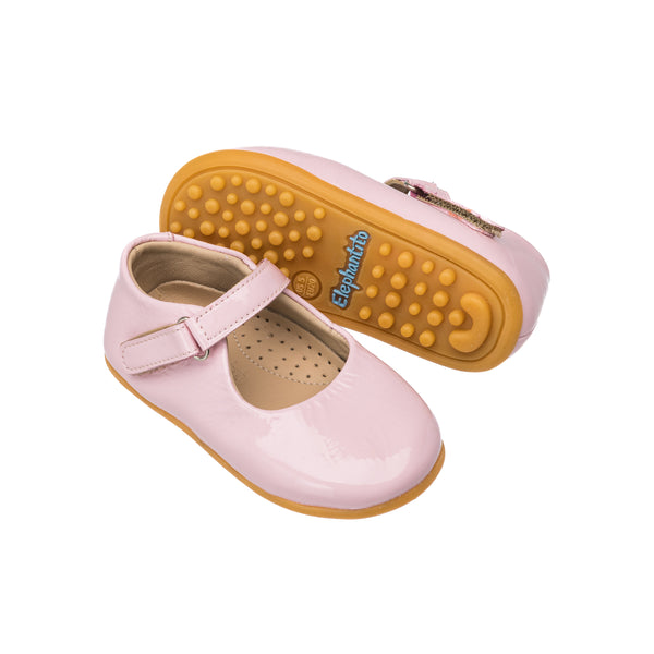 elephantito Bare Mary Jane Toddler Pink Shoes