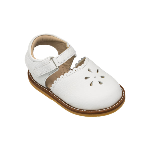 Elephantito Bellis Sandal Toddler White Shoes
