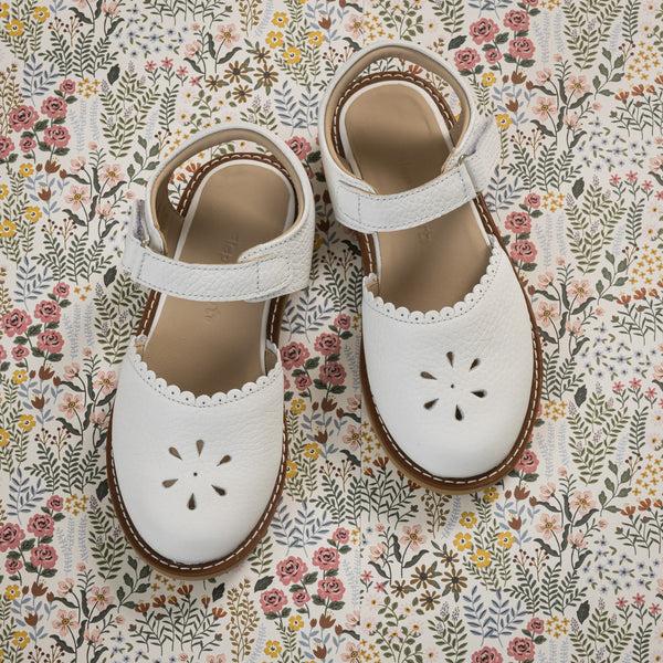 Elephantito Bellis Sandal Toddler White Shoes