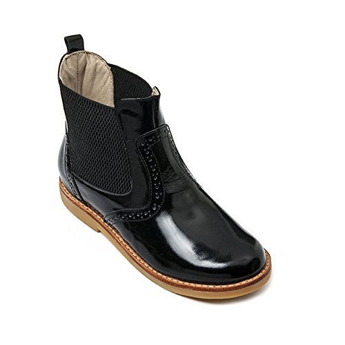 elephantito Bootie Patent Black Shoes