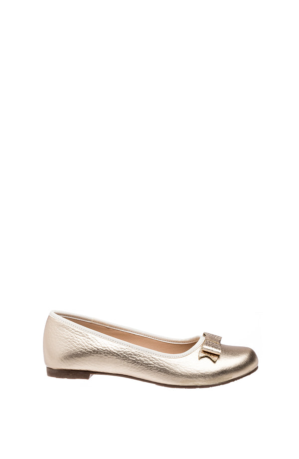 Elephantito Camille Flats Gold Shoes