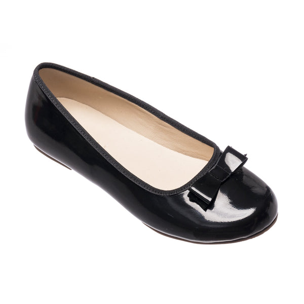 Elephantito Camille Flats PTN Black Shoes