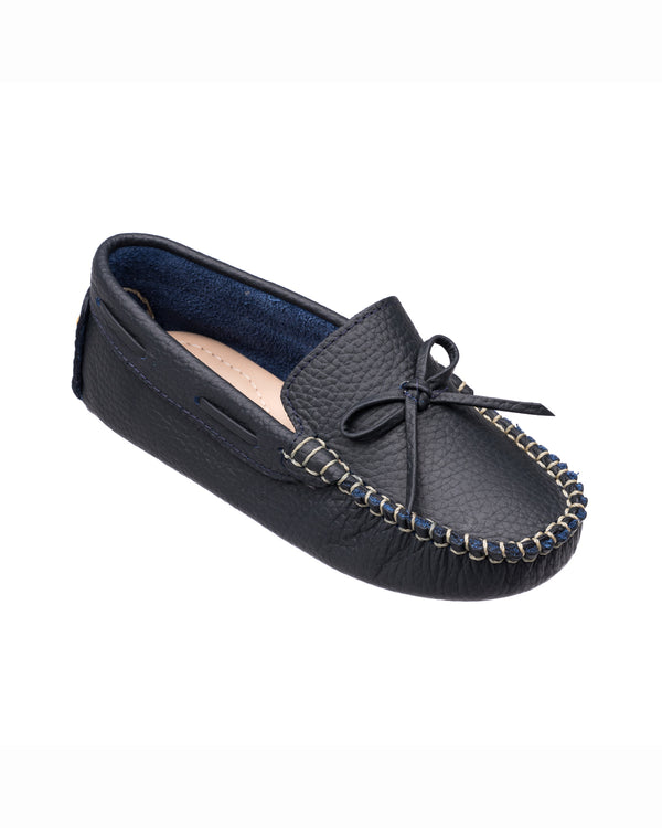 Elephantito Driver Loafer Navy Blue Shoes