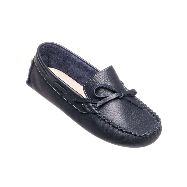 Elephantito Driver Loafer Toddlers Navy Blue Shoes