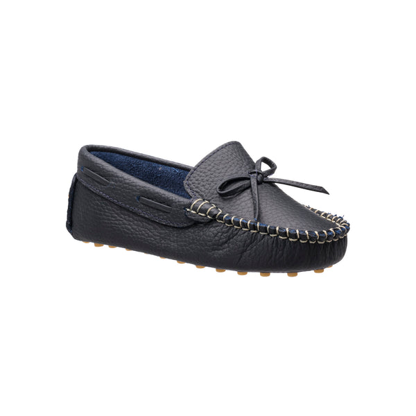 Elephantito Driver Loafer Toddlers Navy Blue Shoes