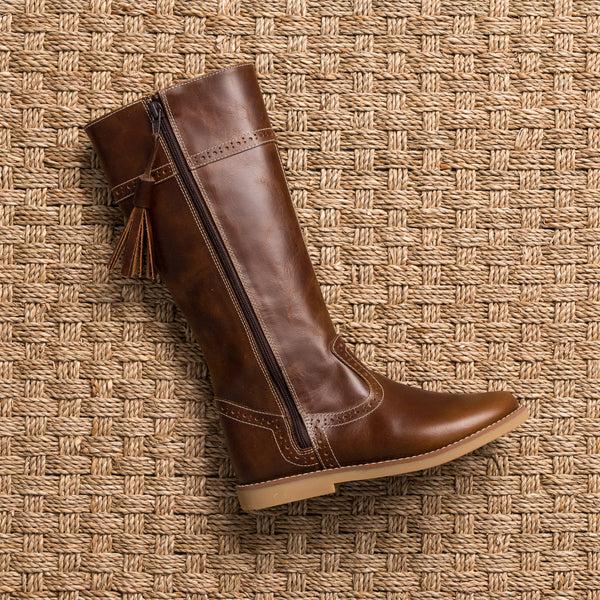 Elephantito Elephantito Riding Boot Brown Shoes