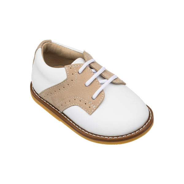 Elephantito Golfers Toddlers White & Ivory Shoes