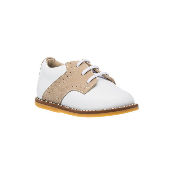 Elephantito Golfers Toddlers White & Ivory Shoes